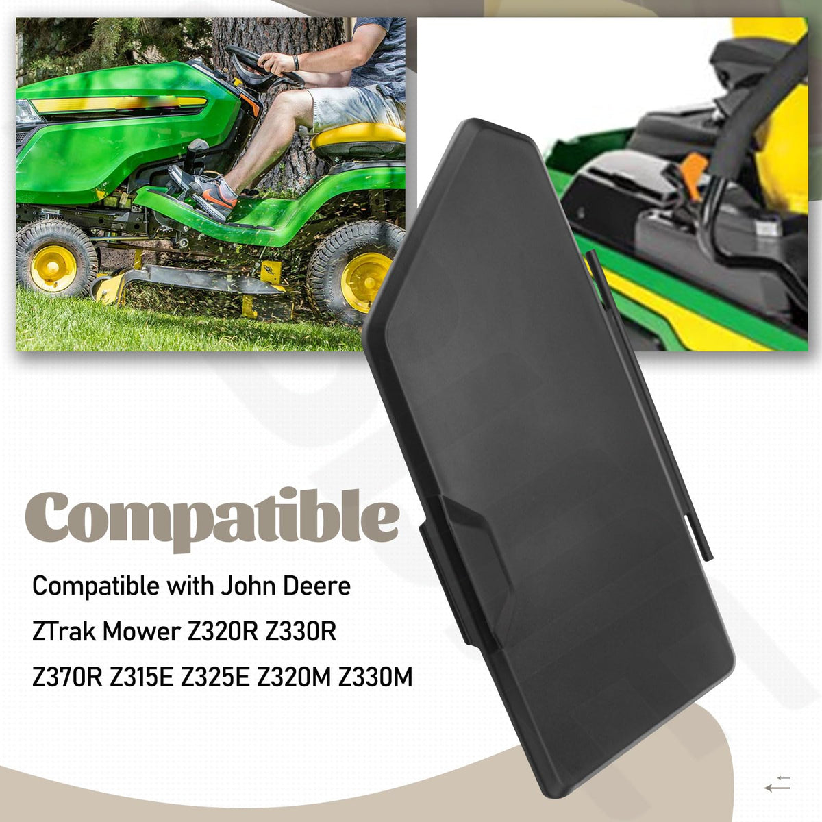 BIBIJIE UC32256 mower cover durable material emphasizes long service life for outdoor storage