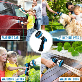 BIBURY nozzle excels at car wash and pet shower tasks.
