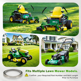 Bicentpla Husqvarna YTH-series-compatible belt demonstrates reliable deck engagement.