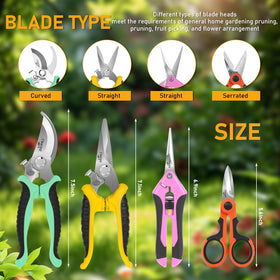 BIDMLI one-piece handle blades showcase sturdy construction and reduced fatigue during extended pruning sessions.