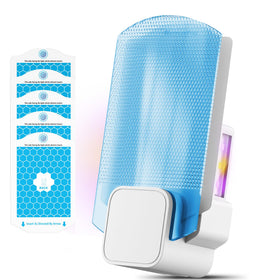 BietrunPro fruit fly trap plug-in attracts indoor pests with multi-spectrum light