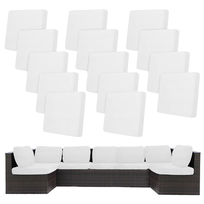 BIETYONE 14-piece stretch cushion covers in jade white packaging for easy sofa refresh