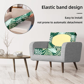 BIETYONE Green Forest washable cushion cover for reuse.