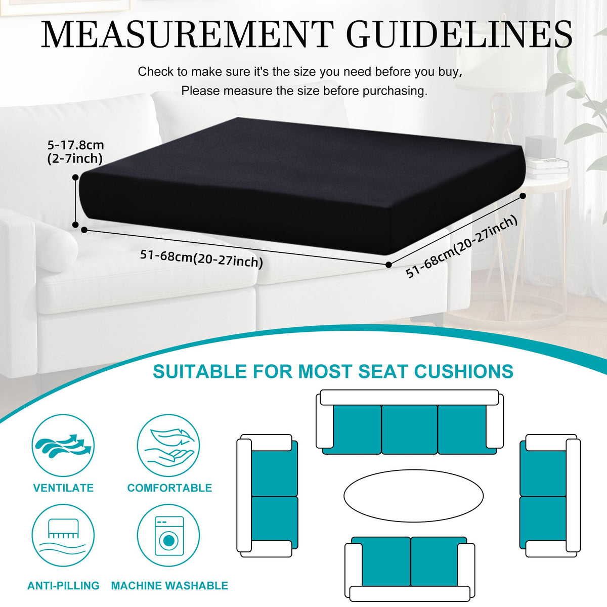 BIETYONE outdoor couch covers replacement for refreshed patio seating.