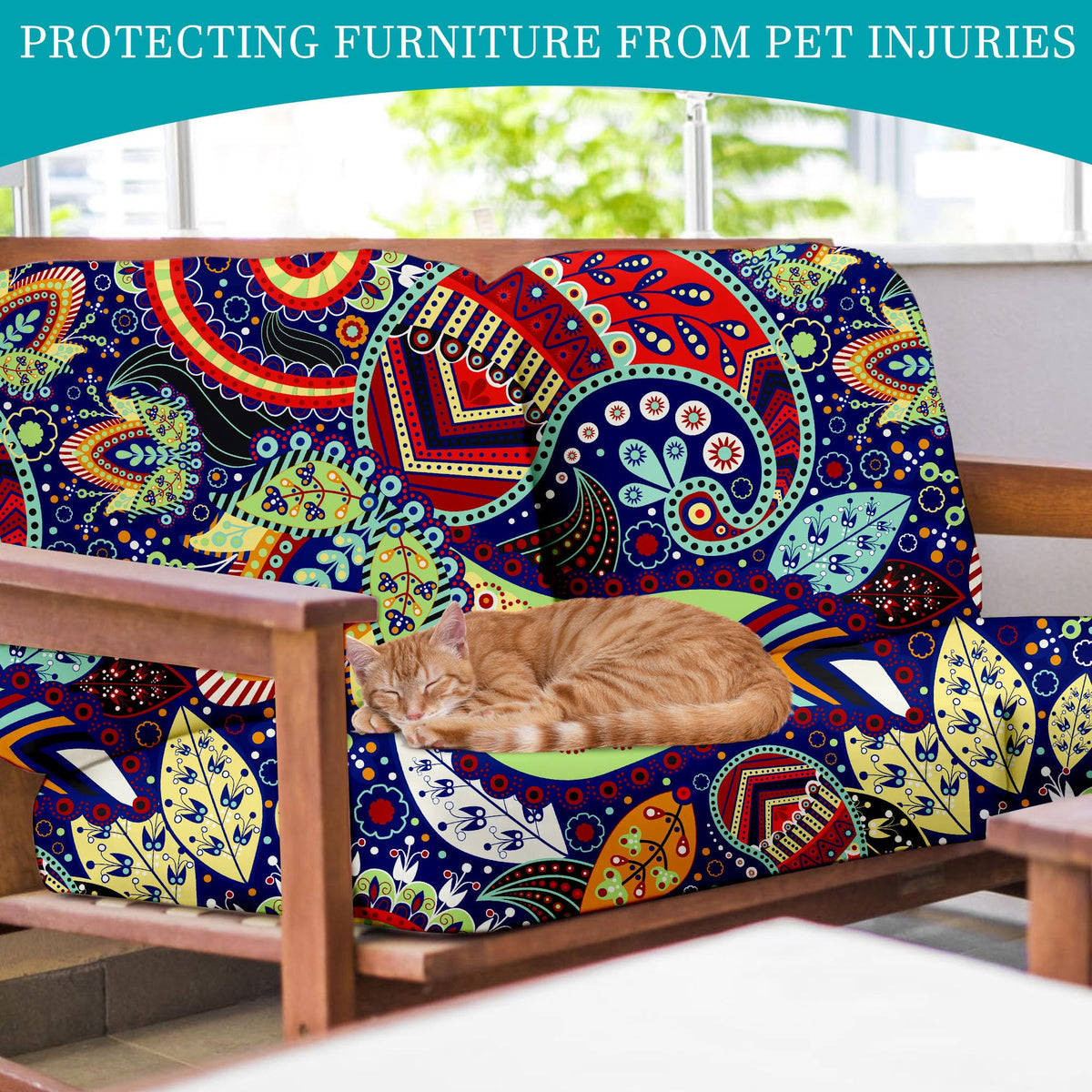 BIETYONE reusable slipcovers withstand fading after repeated washing.