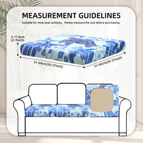 BIETYONE Sea Turtle stretch fabric close-up highlights soft, durable, breathable material.