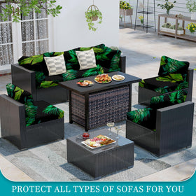 BIETYONE weather-ready cushion cover guards cushions from wear and spills.