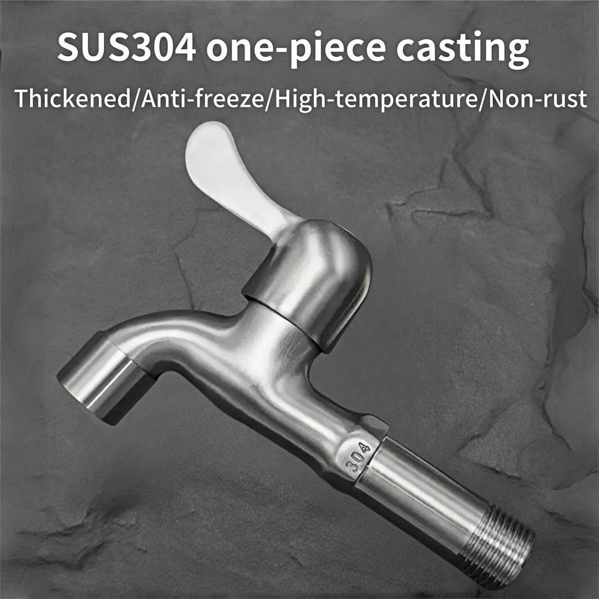 Bifordo SUS304 stainless steel body emphasizes durability and long-lasting performance