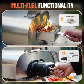 BIG HORN 1000°F electric mode control panel