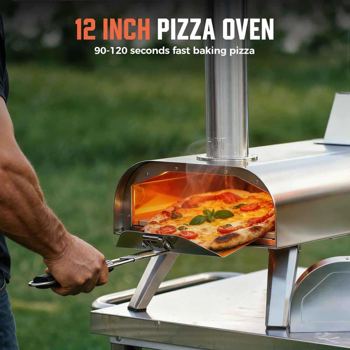 BIG HORN Outdoors oven portable design for outdoor gatherings