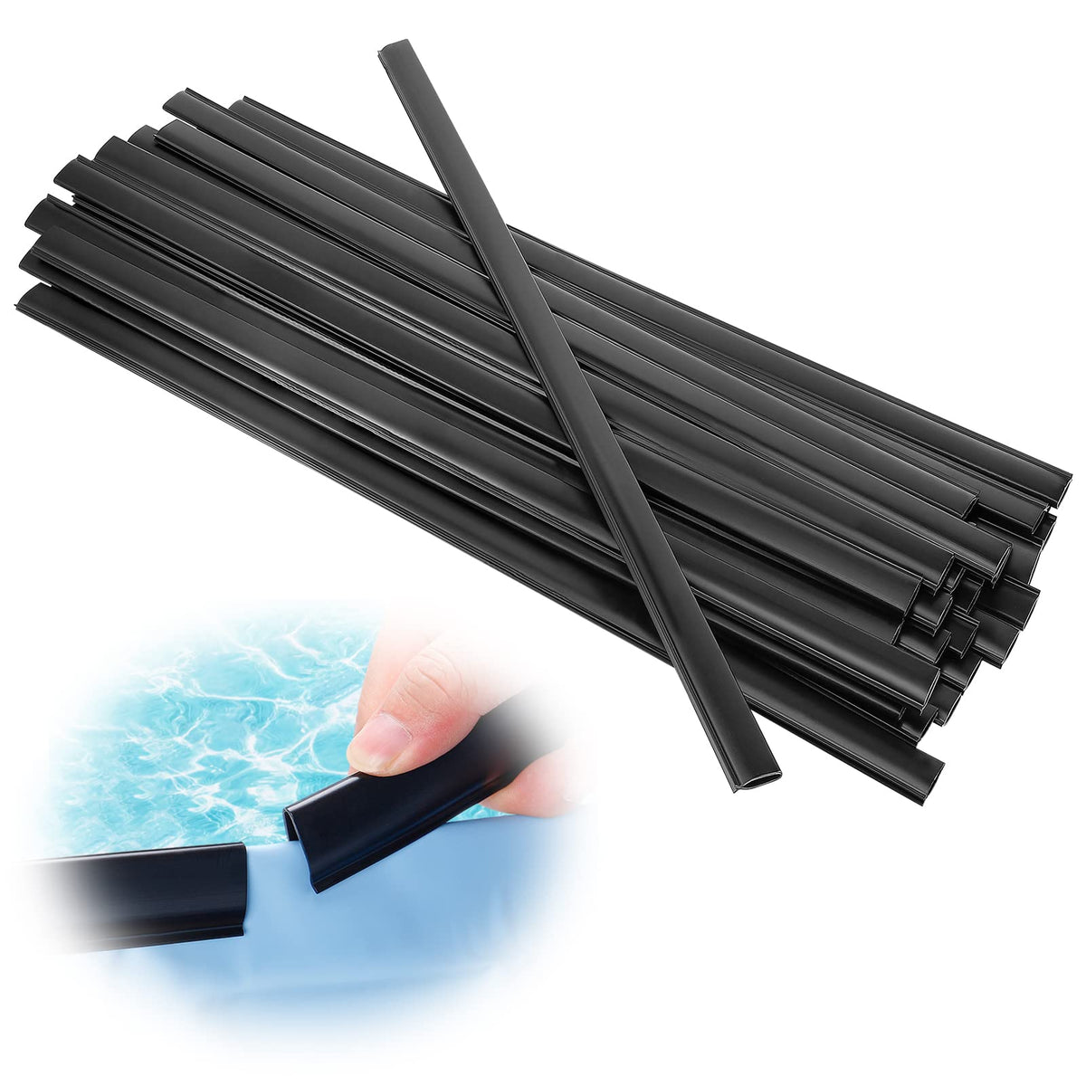 Biggun coping strips 33pcs for pool liner replacement.