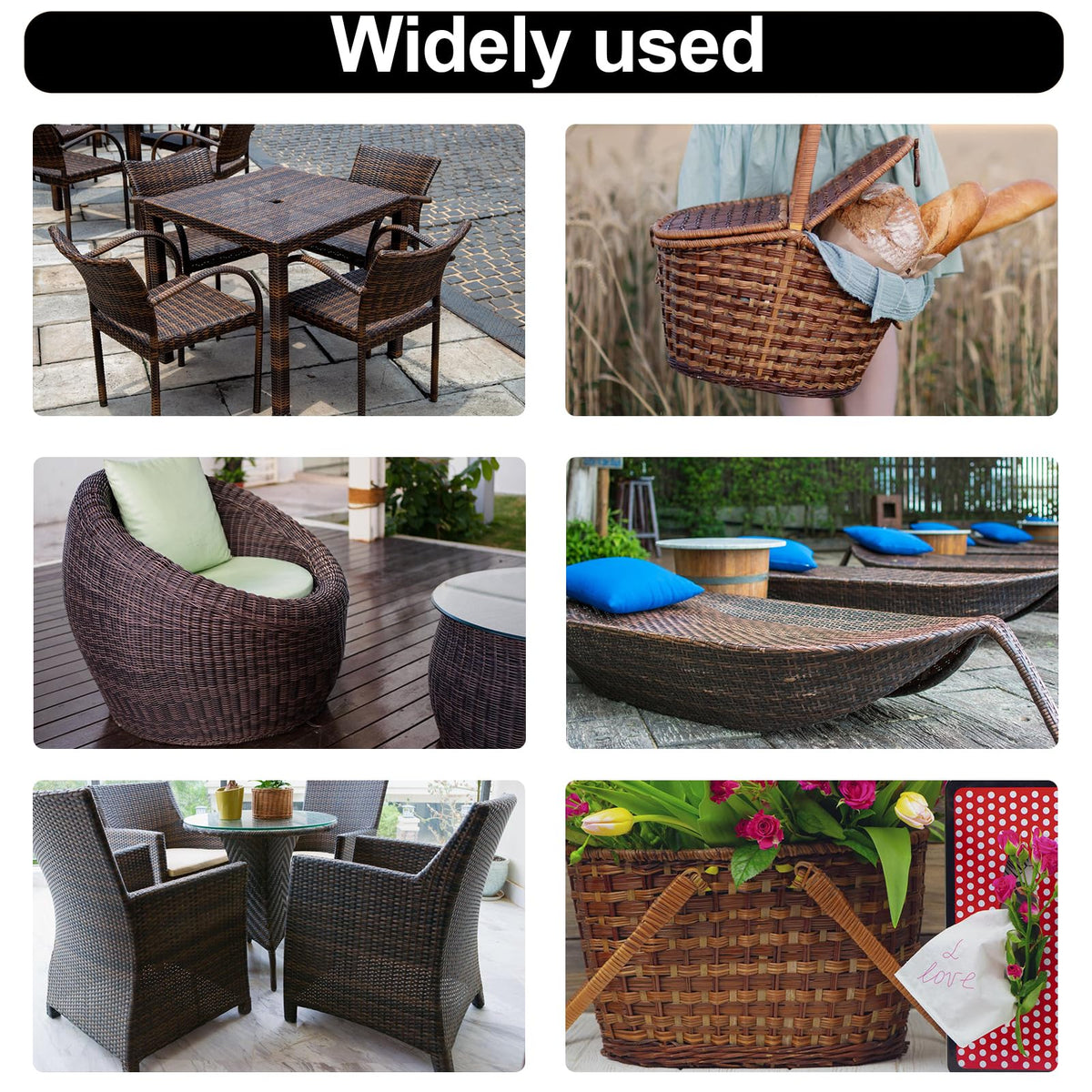 Biggun DIY-friendly rattan project ideas inspired by the kit.