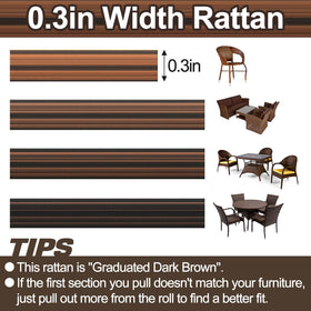 Biggun new material plastic rattan offers durability and low odor.