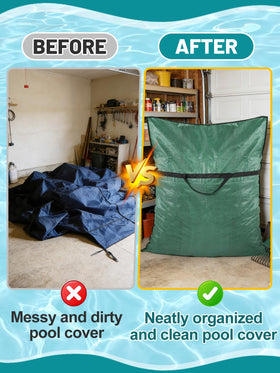 Biggun large 47×57 inch storage bag demonstrating generous capacity