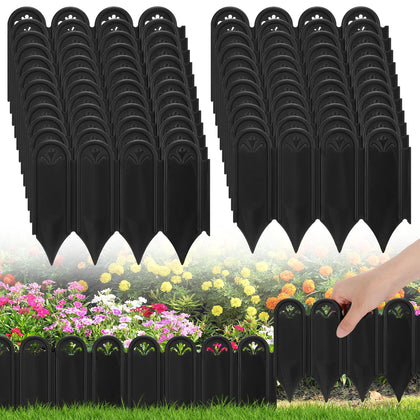 Bigmeta 15ft thickened garden edging segments offer sturdy lawn borders for durable yard organization.