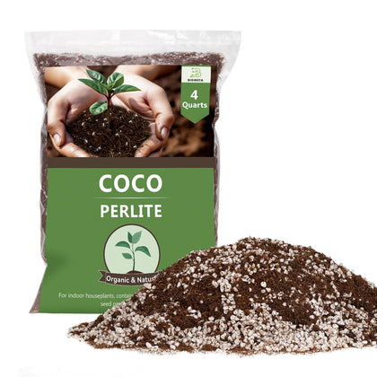 Bigmeta Coco Coir Perlite Mix packaging for home gardeners