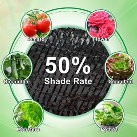 Bigmeta shade cloth in greenhouse promoting airflow and cooler environment.