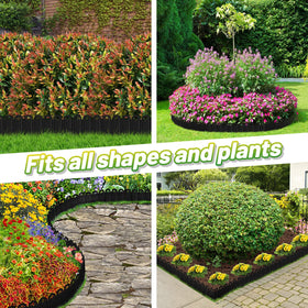 Bigmeta lawn bed divider border helps create tidy flower beds and pathways.