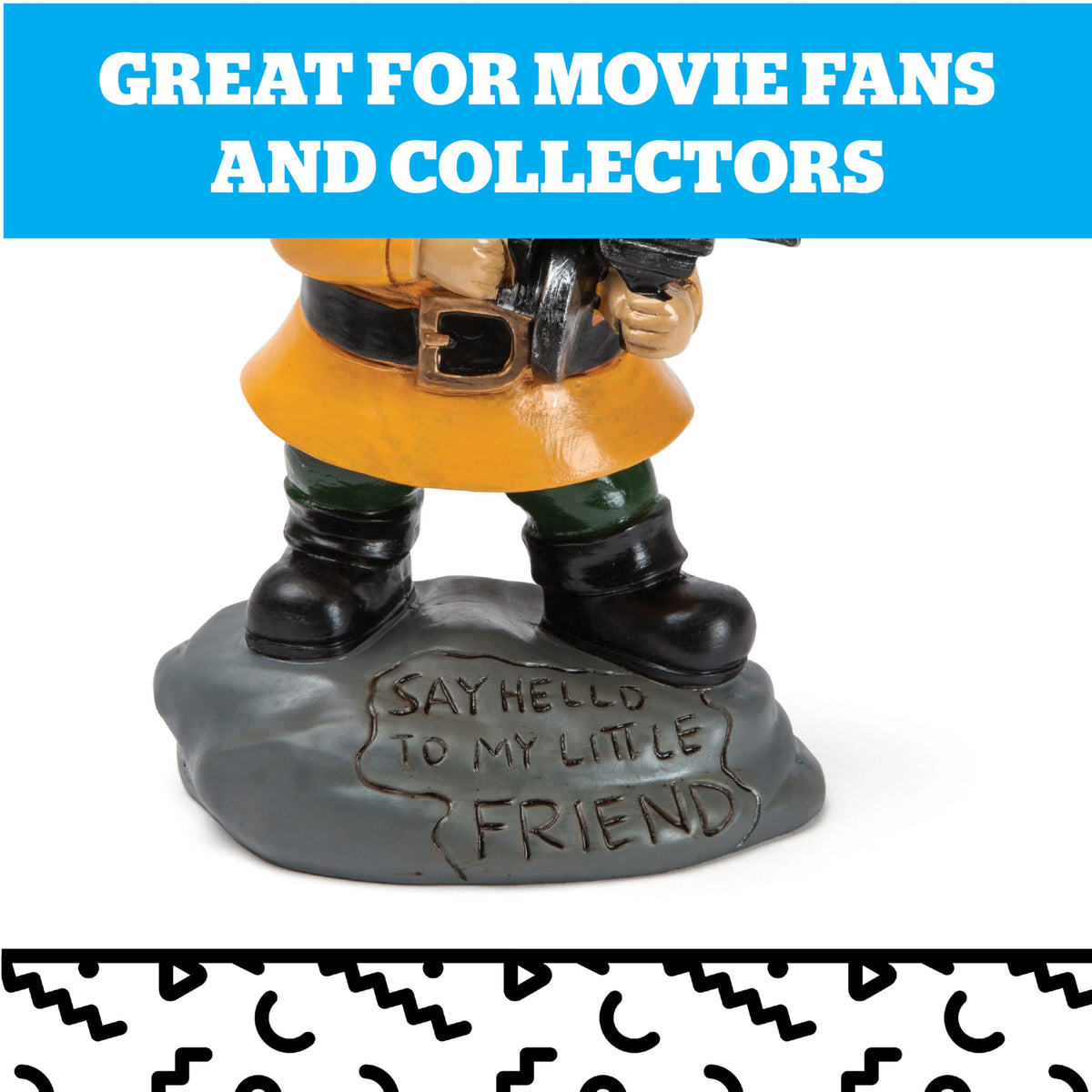 BigMouth Inc combat figurine garden sculpture adds whimsical, attention-grabbing flair