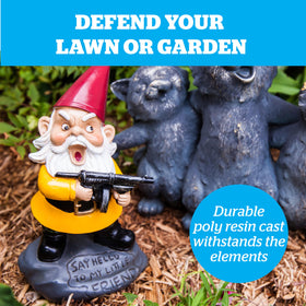 BigMouth Inc hand-painted gnome with vivid details for standout display