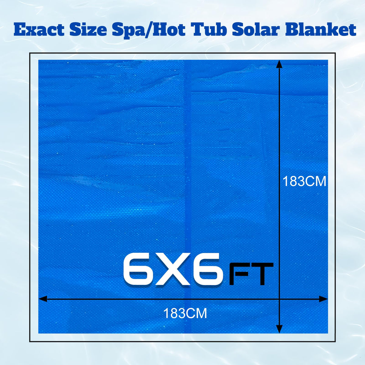 BigXwell spa cover highlights heat retention to keep water inviting after use