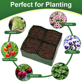 BIJOKETTEN 3-pack suitable for vegetables, herbs, and flowers