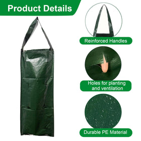 BIJOKETTEN strawberry garden vertical setup showing multiple bags in use