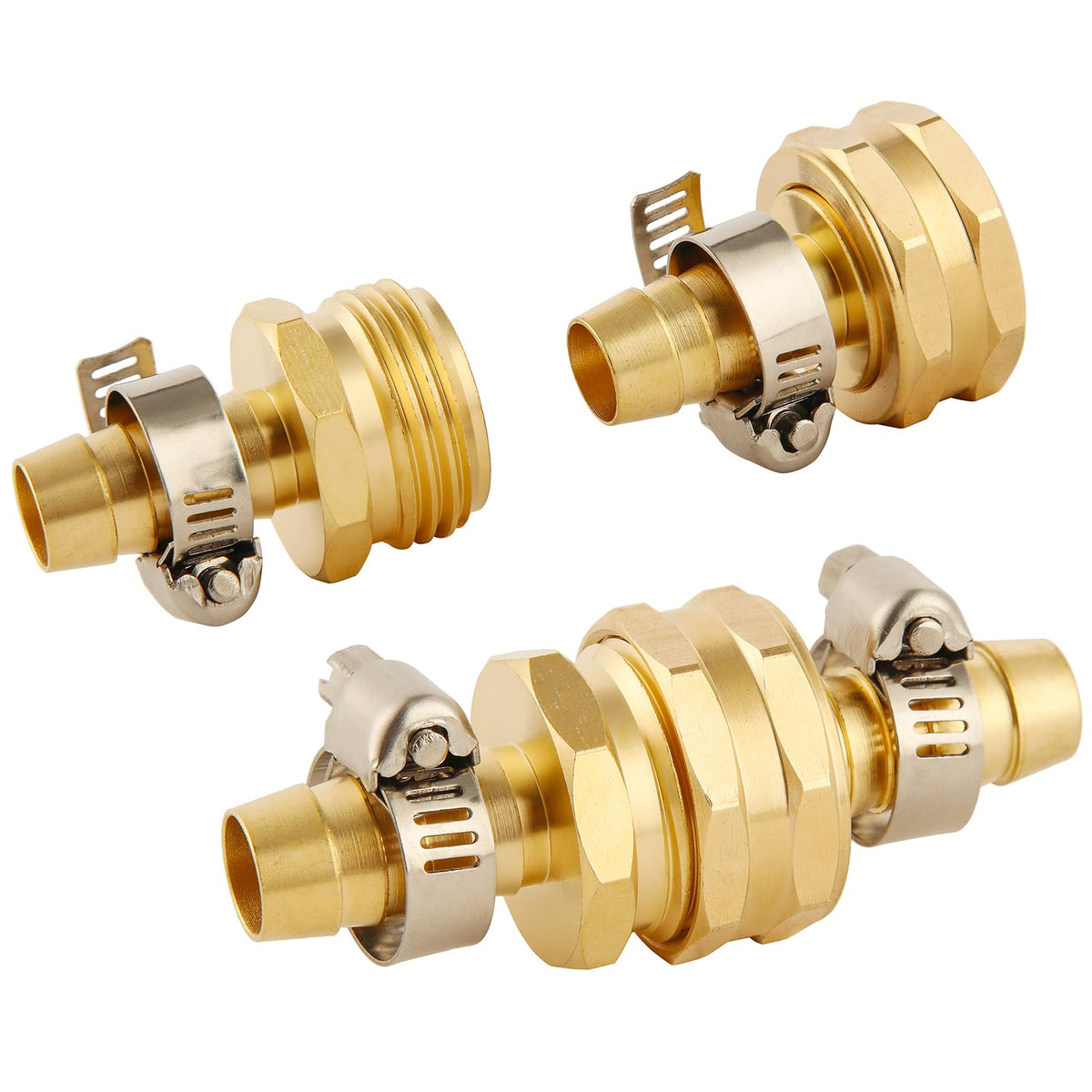 BILAL hose repair kit in-use scene highlights ease of tightening with clamps.