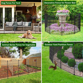 Bilibompa pet-friendly barrier suitable for dogs and rabbits in yards.