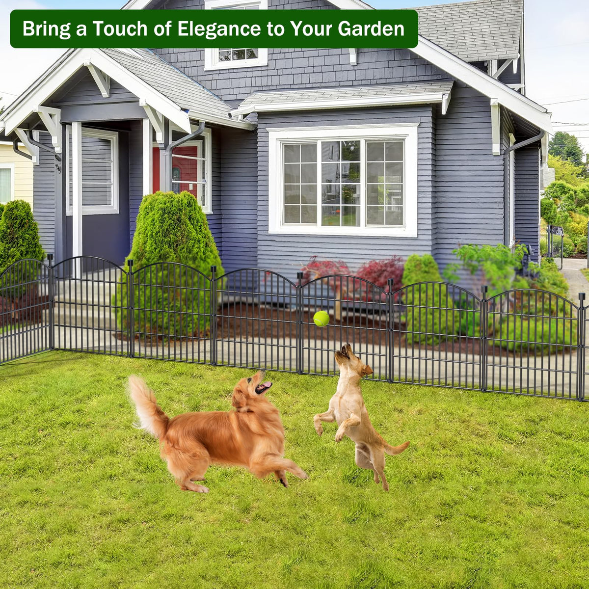 Bilibompa Sturdy welded wire fencing withstands weather and pets.