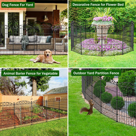 Bilibompa decorative border creating neat yard lines and plant protection