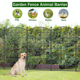 Bilibompa decorative garden fence adds charm and function to outdoor spaces.