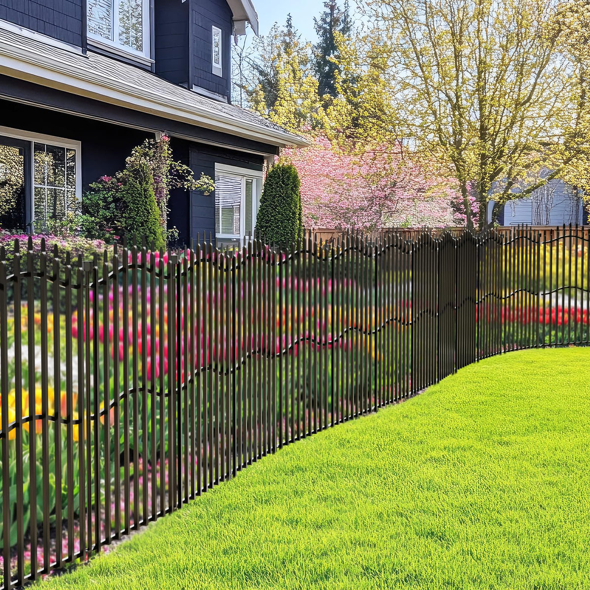 Bilibompa 2.28-inch gaps deter wildlife from entering gardens.