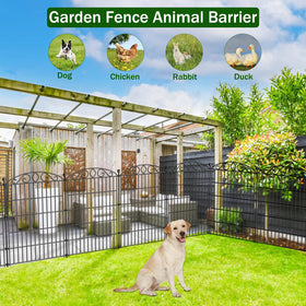 Bilibompa tall arch border design enhancing yard edges with elegance