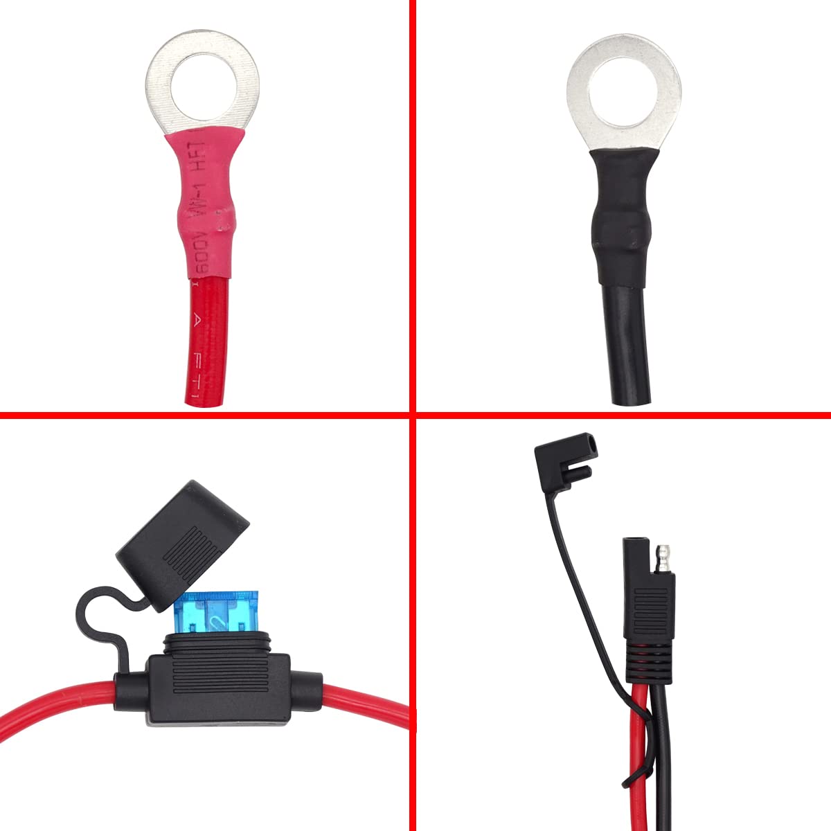 Billion Wealth fuse and protection kit helps prevent overload during use.
