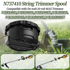 Durable nylon line on an ABS spool provides reliable cuts.