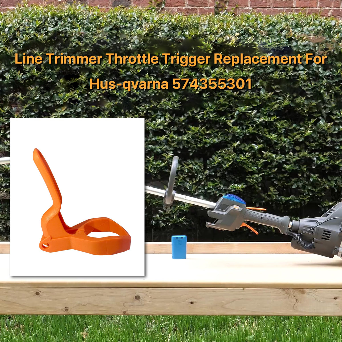BiLLNE throttle trigger durable build supports reliable trimmer performance.
