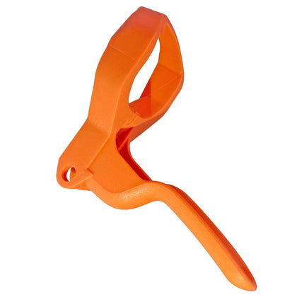 BiLLNE throttle trigger 574355301 front view for Husqvarna 128Cd/128Ld ensures secure fit.