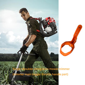 BiLLNE throttle trigger 574355301 side view highlights ergonomic grip and control.