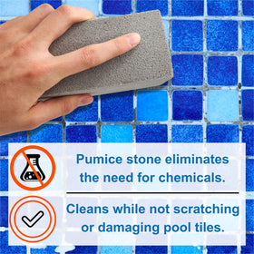 Billy Buckskin rust removal on metal surfaces using pumice block.