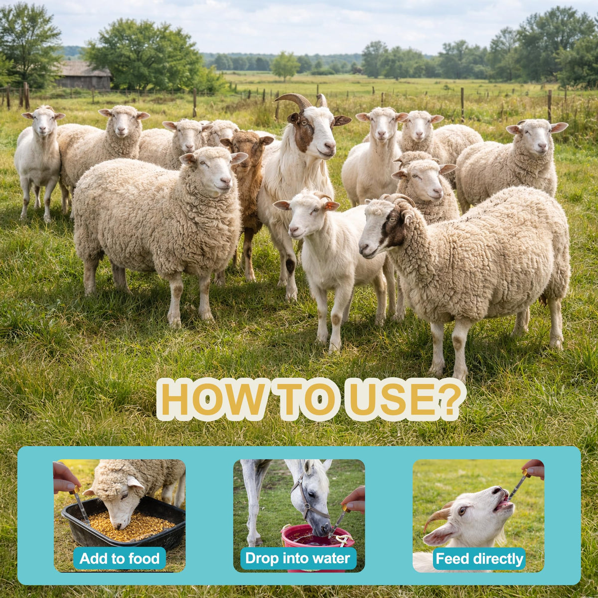 Bingbrofam dewormer for mixed livestock supports multi-species care