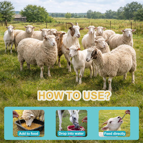 Bingbrofam dewormer for mixed livestock supports multi-species care