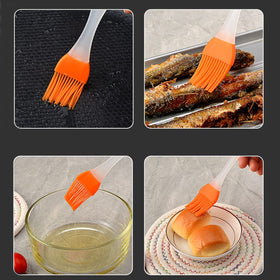 BINHAI grill kitchen silicone brushes help sauce glide smoothly during BBQ.