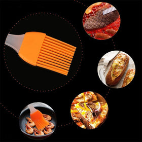 BINHAI high-heat resistant silicone brush withstands hot cooking tasks.