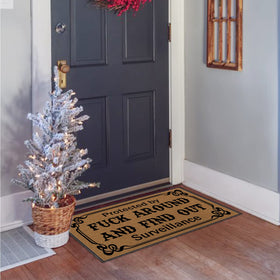 BinHang easy-clean entrance mat dries quickly after rain or mud.