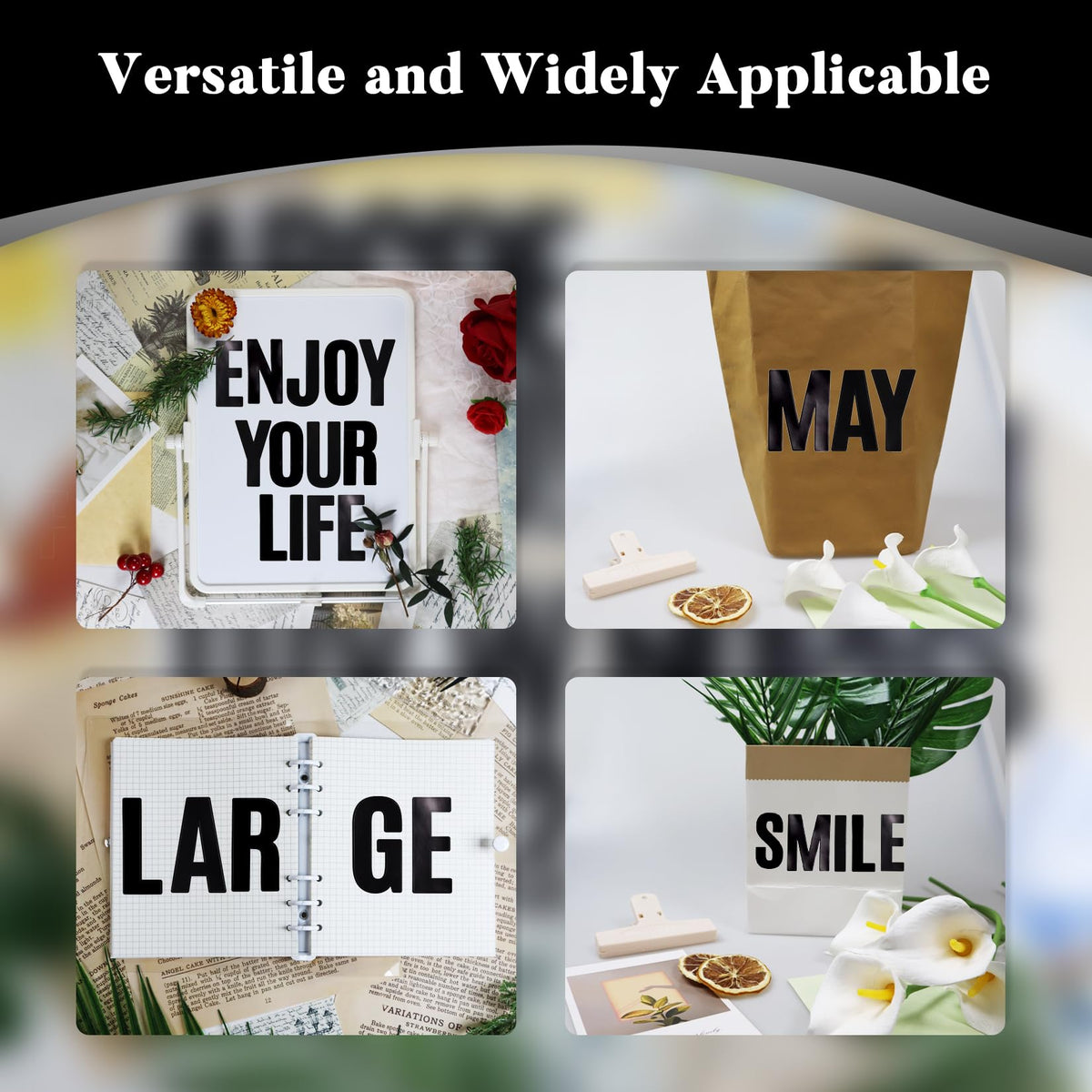 BINLINHONGO classroom decor and multipurpose labeling ideas