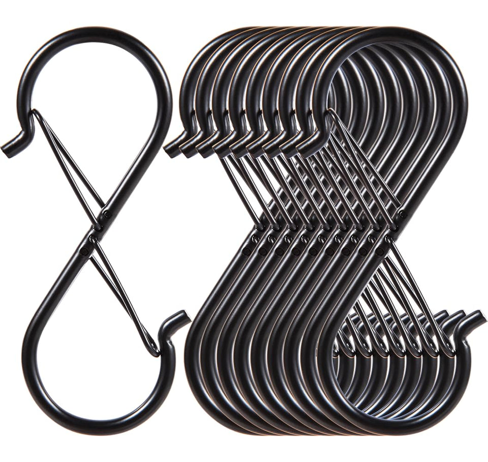 BINNIKY S hooks heavy-duty outdoor use for plants and feeders.