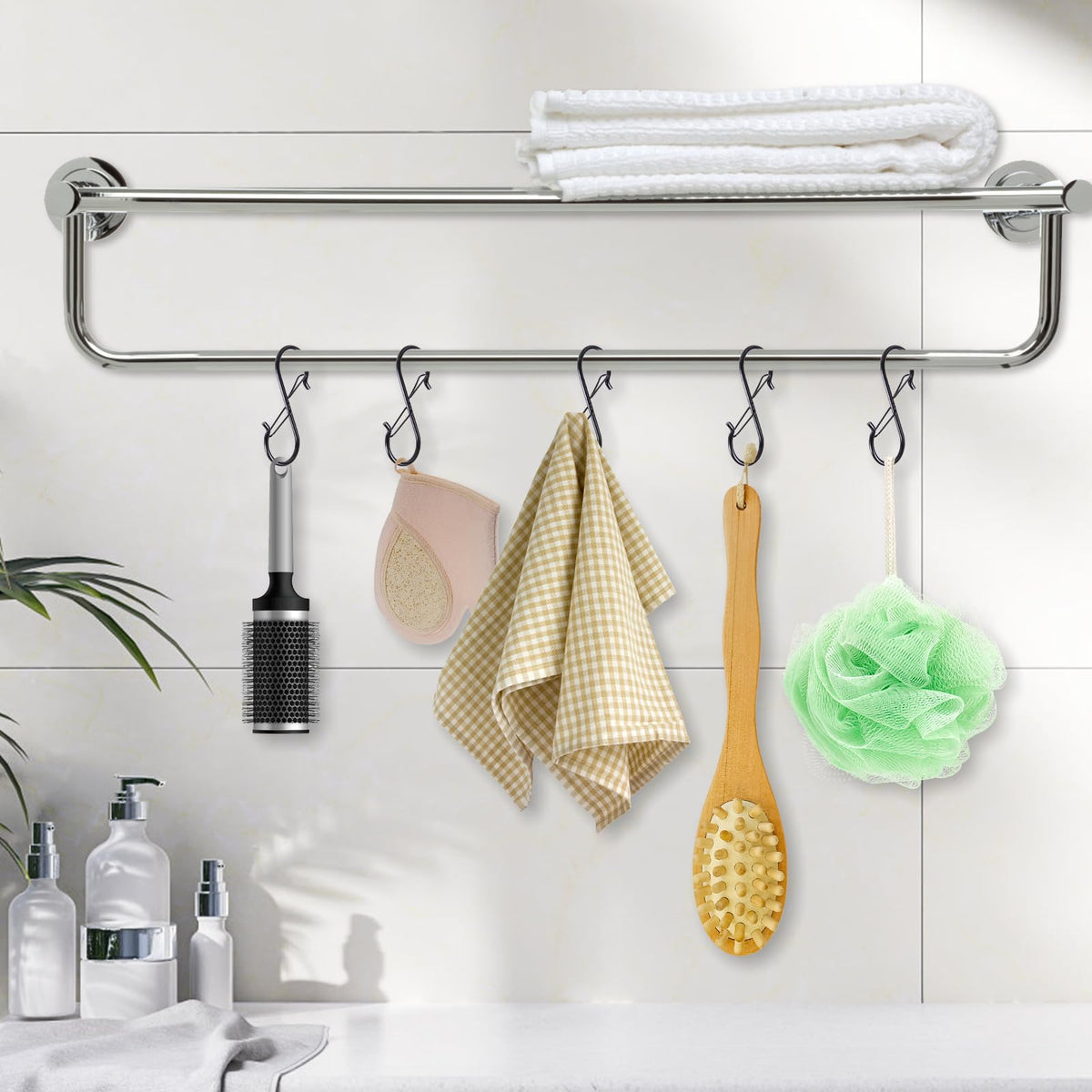 BINNIKY 10-pack S hooks ready for daily life.