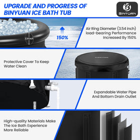 BINYUAN XL garden-use setup for outdoor cold plunges