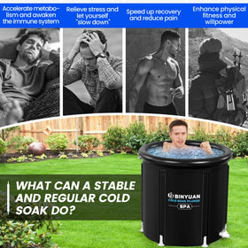 BINYUAN XL temperature range label highlighting versatile therapy options